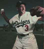 Dodgers 3B Billy Cox